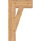 Ekena Millwork Traditional Block Smooth Bracket, Western Red Cedar, 5 1/2"W x 18"D x 30"H BKT06X18X30TRA05SWR - alternate 4